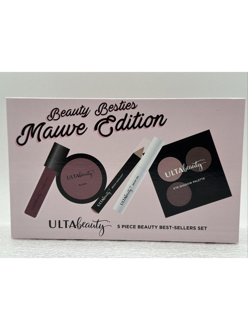 ULTA Beauty 5 Piece Besties Favorites Mauve Edition Makeup Gift Set New